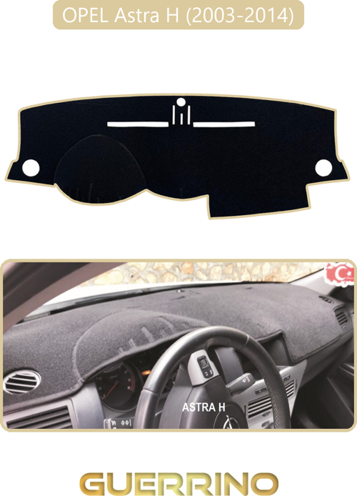 Opel Astra H (2003-2014)Torpido Koruma Halısı Bej Kenar