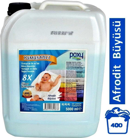 Süper Konsantre Yumuşatıcı Afrodit Büyüsü 5000 Ml
