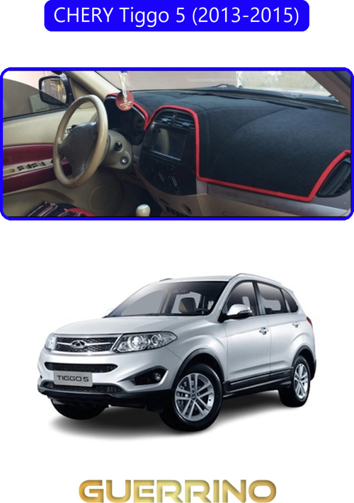 Chery Tiggo 5 (2013-2015)Torpido Koruma Halısı Mavi Kenar