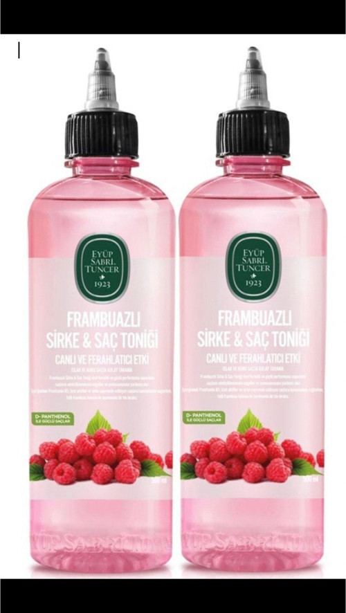 Frambuazlı Sirke & Saç Toniği 500 Ml 2 Adet