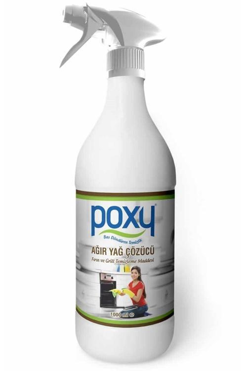 Ağır Yağ Çözücü 1000 Ml Aspiratör, Izgara, Fırın, Ocak, Tava Yanmış Yağ Temizleyici Kesin Çözüm