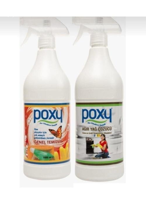 Genel Temizlik 1000 Ml Ve Yağ Sökücü 1000 Ml