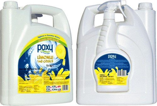 Limonlu Yağ Çözücü 5500 Ml & 500 Ml