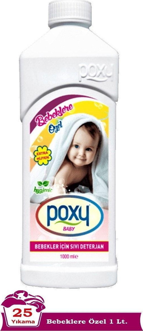 Bebeklere Özel Sıvı Çamaşır Deterjanı 1 Lt (25 Yıkama)