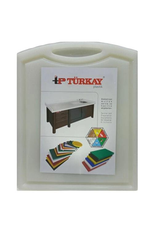 32.5X26.5X1 Cm Saplı-Oluklu Polietilen Kesme Tahtası Kesim Levhası 1237
