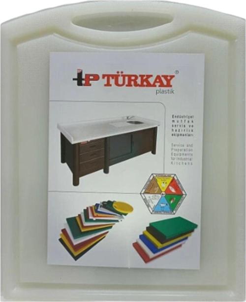 32.5X26.5X1 Cm Saplı-Oluklu Polietilen Kesme Tahtası Kesim Levhası 1237