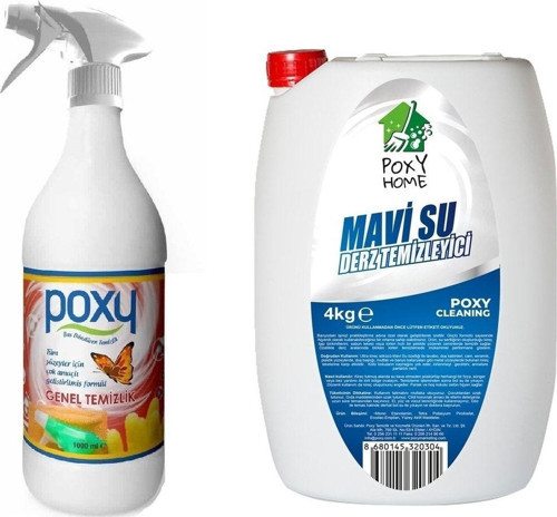 Mavi Su 4 Lt & Genel Temizlik 1 Lt