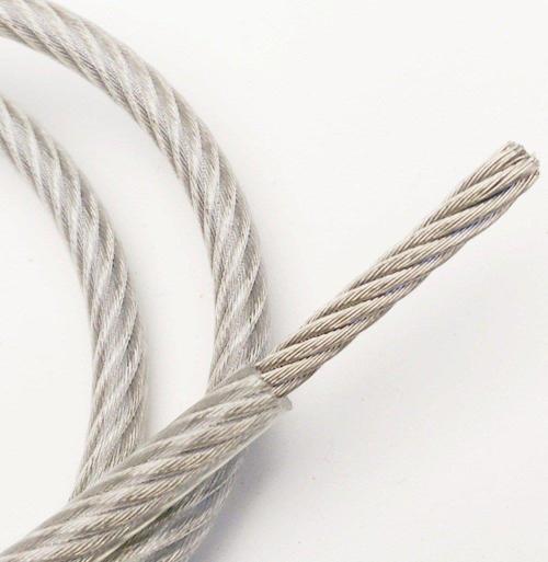 Galvaniz İzoleli Çelik Halat 4-6mm 30mt