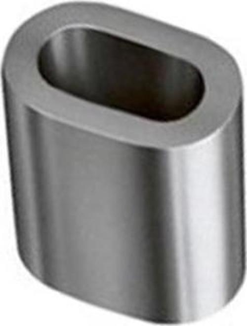 Alüminyum Çelik Halat Yüzüğü  6mm