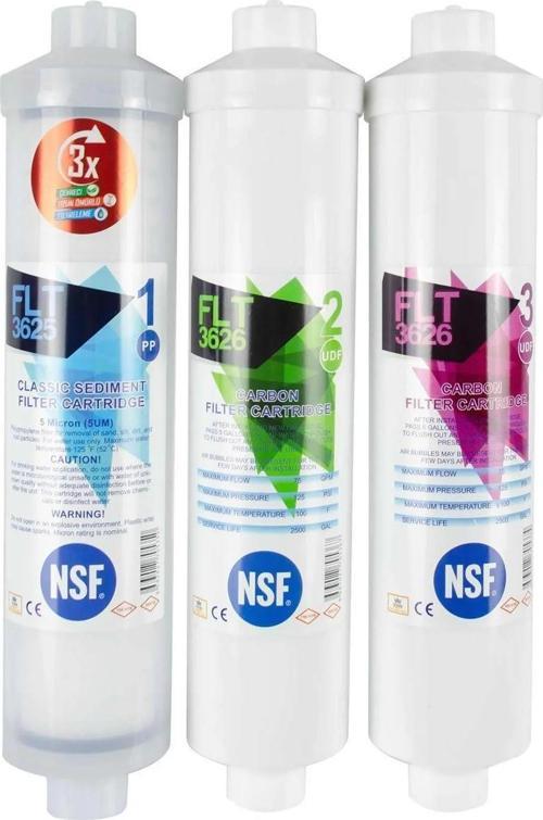 Nsf Sertifikalı Su Arıtma Filtresi 6 Aylık Set