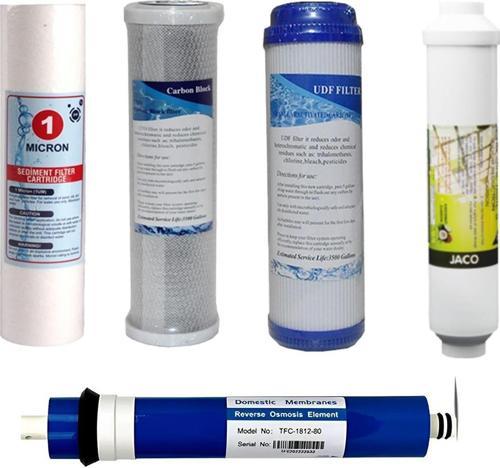 Reverse Osmosis Su Arıtma Cihazı Açık Filtre Seti 5'Li