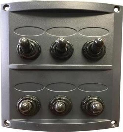Switch Panel 95x105mm 6'lı