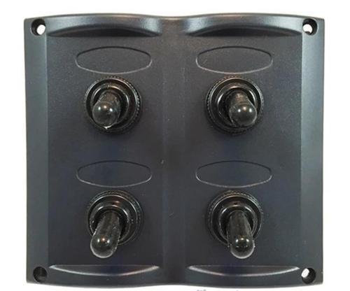 Switch Panel 95x105mm 4'lü