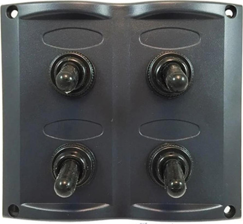 Switch Panel 95x105mm 4'lü