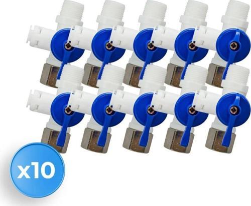 Su Arıtma Cihazı 3/8 (Combo) İkili Hat Alma Aparatı 10 Adet
