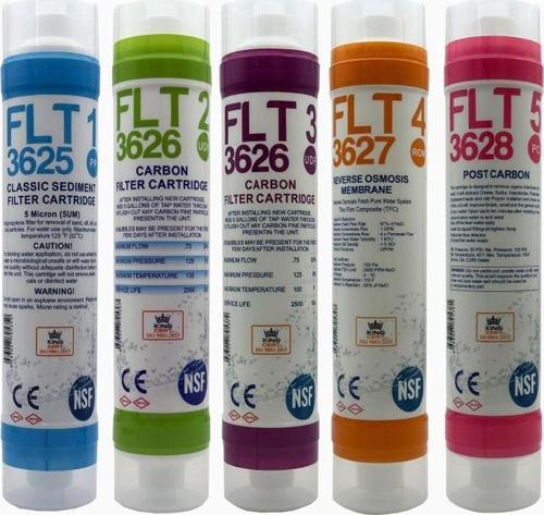 Su Arıtma Filtresi Nsf Onaylı 5’Li Filtre Seti