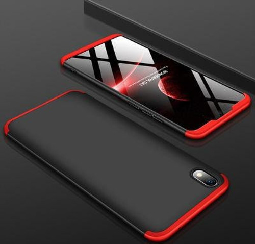 Redmi 7A Kılıf Ayzıt Premium 3 Parçalı Sert Premium Silikon Kapak