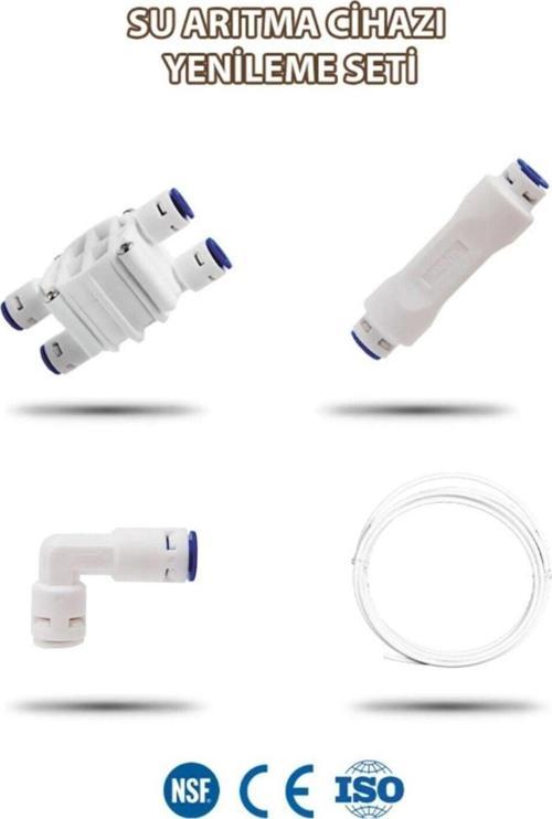 Su Arıtma Cihazı Uyumlu Yenileme Ve Bakım Kiti Shut Off - Flow - Valfe