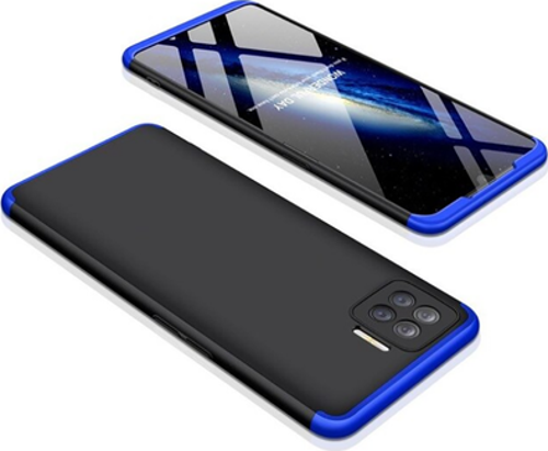 Oppo Reno 4 Lite Kılıf Ayzıt Premium 3 Parçalı Sert Premium Silikon Kapak