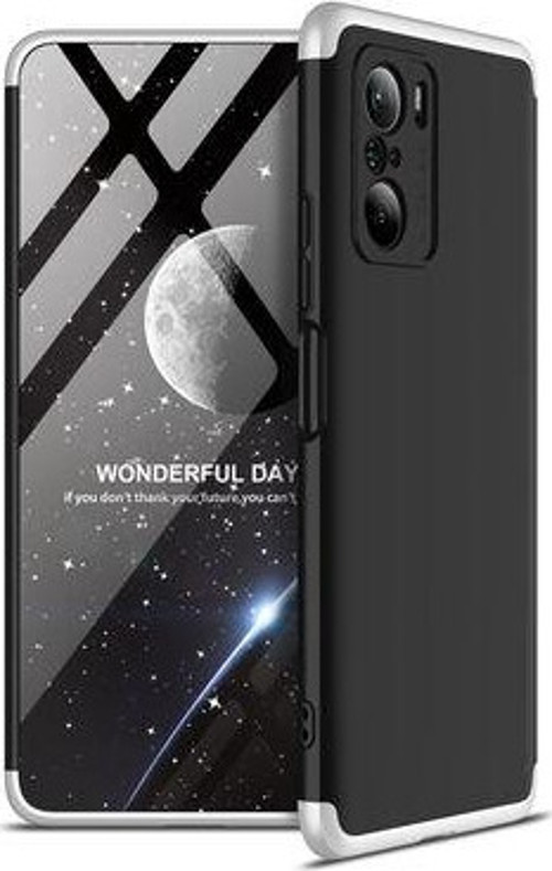 Xiaomi Mi 11İ Kılıf Ayzıt Premium 3 Parçalı Sert Premium Silikon Kapak