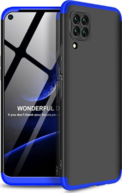 Huawei P40 Lite Kılıf Ayzıt Premium 3 Parçalı Sert Premium Silikon Kapak