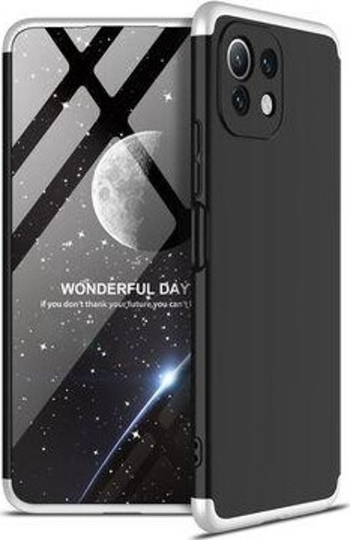Xiaomi Mi 11 Lite Kılıf Ayzıt Premium 3 Parçalı Sert Premium Silikon Kapak