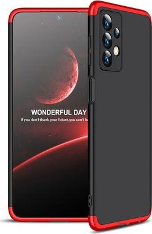 Samsung Galaxy A13 4G Kılıf Ayzıt Premium 3 Parçalı Sert Premium Silikon Kapak