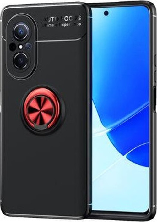 Huawei Nova 9 Se Kılıf Yüzüklü Sağlam Esnek Ringo Silikon Kapak