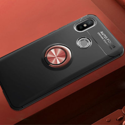 Xiaomi Mi 8 Kılıf Yüzüklü Sağlam Esnek Ringo Silikon Kapak