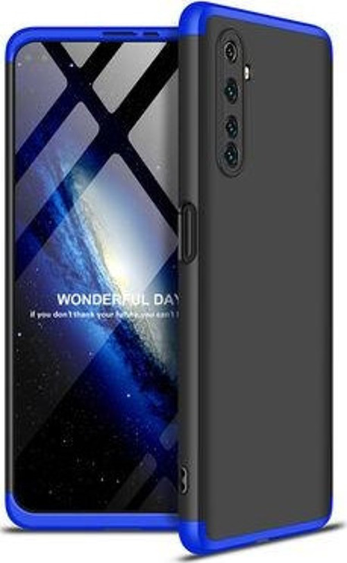 Realme 6 Kılıf Ayzıt Premium 3 Parçalı Sert Premium Silikon Kapak
