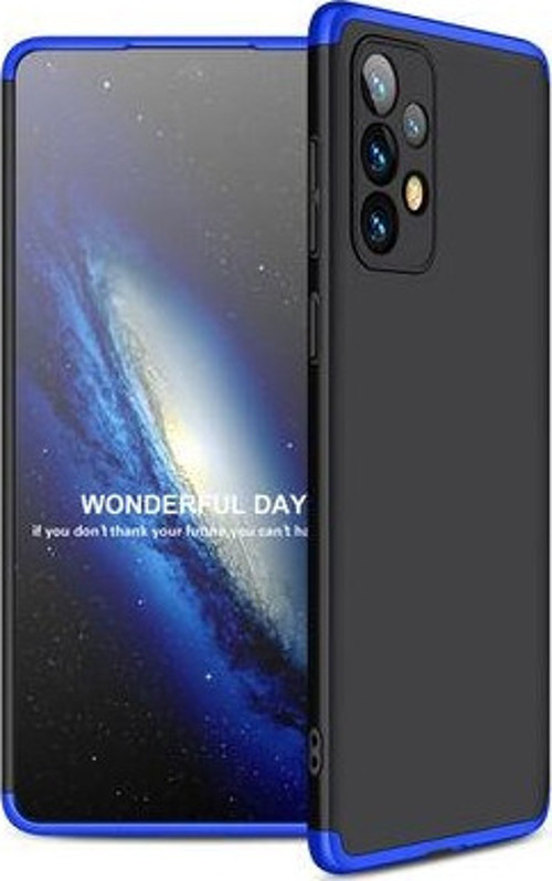 Samsung Galaxy A73 Kılıf Ayzıt Premium 3 Parçalı Sert Premium Silikon Kapak