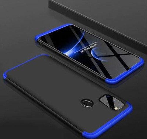 Samsung Galaxy M30S Kılıf Ayzıt Premium 3 Parçalı Sert Premium Silikon Kapak