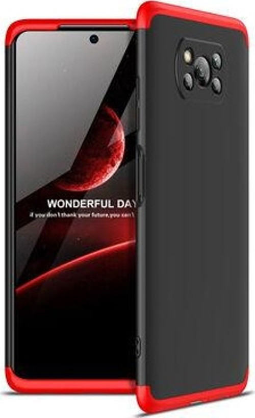 Poco X3 Kılıf Ayzıt Premium 3 Parçalı Sert Premium Silikon Kapak