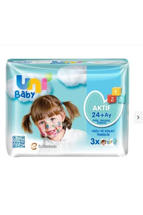 Aktif Islak Mendil 3'Lü 156 Yaprak