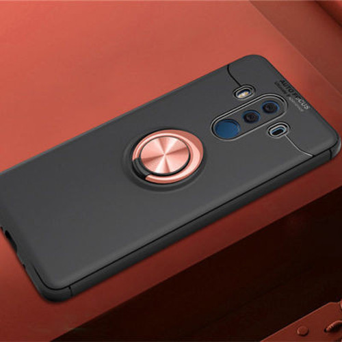 Huawei Mate 10 Pro Kılıf Yüzüklü Sağlam Esnek Ringo Silikon Kapak
