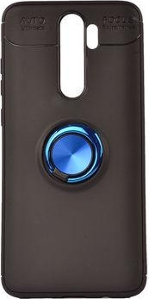 Redmi Note 8 Pro Kılıf Yüzüklü Sağlam Esnek Ringo Silikon Kapak