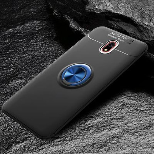 Redmi 8A Kılıf Yüzüklü Sağlam Esnek Ringo Silikon Kapak