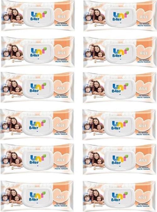 Aile Islak Mendili 90'Lı / 12 Adet