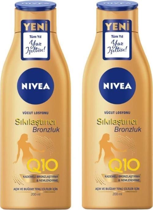 Q10 Sıkılaştırıcı & Bronzluk Vücut Losyonu 200 Ml X 2 Adet