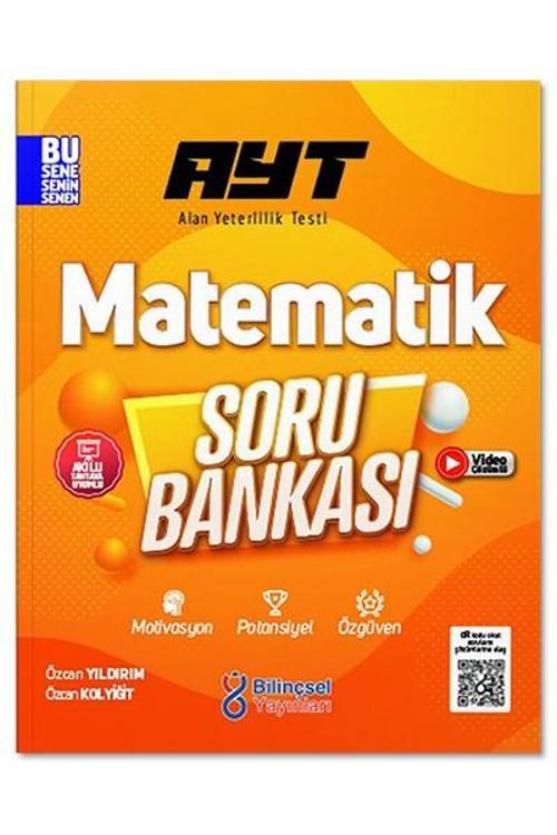 AYT Matematik Soru Bankası Video Çözümlü Akıllı Tahta Uyum. Bilinçsel Yayınları