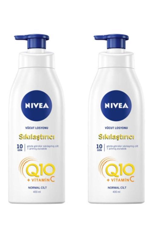 Nbody Q10 Sıkılaştırıcı Vücut Losyonu Pompa 400Ml 2 Adet