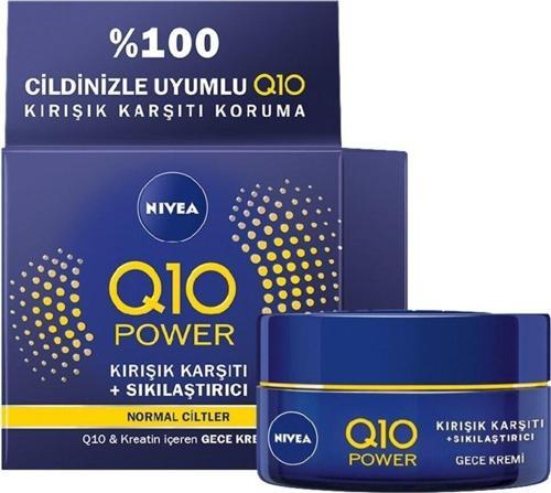 Q10 Kırışık Karşıtı Gece Bakım Kremi 50 Ml