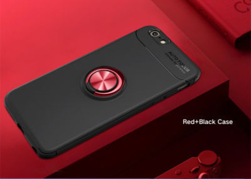 İphone 6 Kılıf Yüzüklü Sağlam Esnek Ringo Silikon Kapak