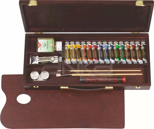Yağlı Boya Ahşap Kutulu Traditional Set 1840004