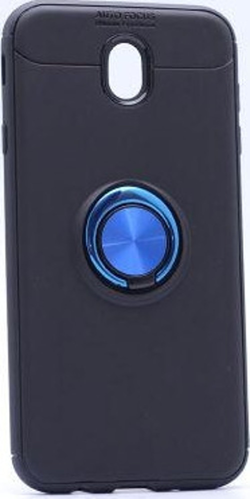 Samsung Galaxy J7 Pro Kılıf Yüzüklü Sağlam Esnek Ringo Silikon Kapak