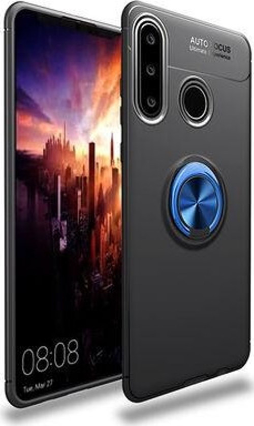 Huawei Y6P Kılıf Yüzüklü Sağlam Esnek Ringo Silikon Kapak