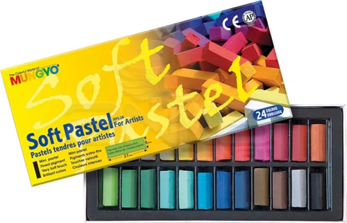 Soft Pastel 24lü Set Yarım Boy