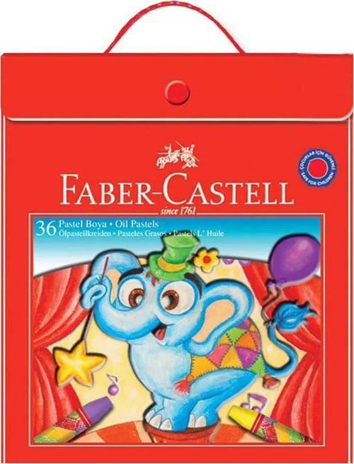 Faber Karton Çantalı Pastel Boya 36’Lı 5282000003000