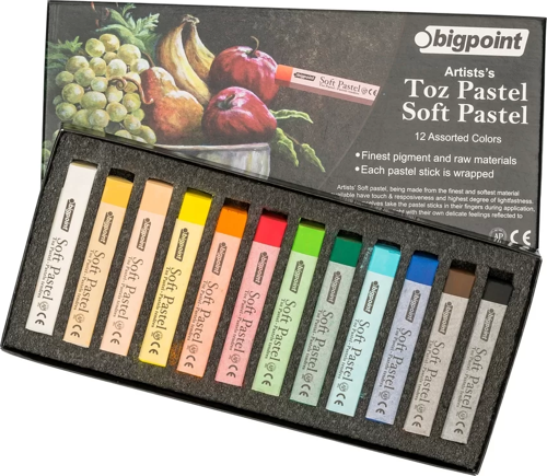 Artists's Toz(Soft) Pastel Boya 12 Renk