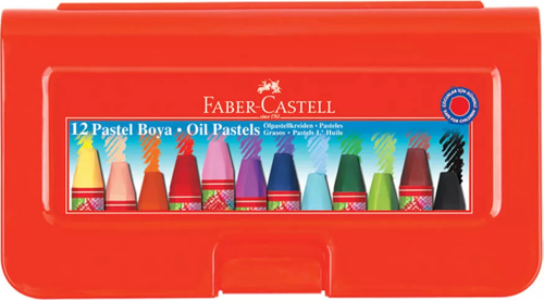 Altıgen Pastel Boya Kalemi 12 Renk 125308